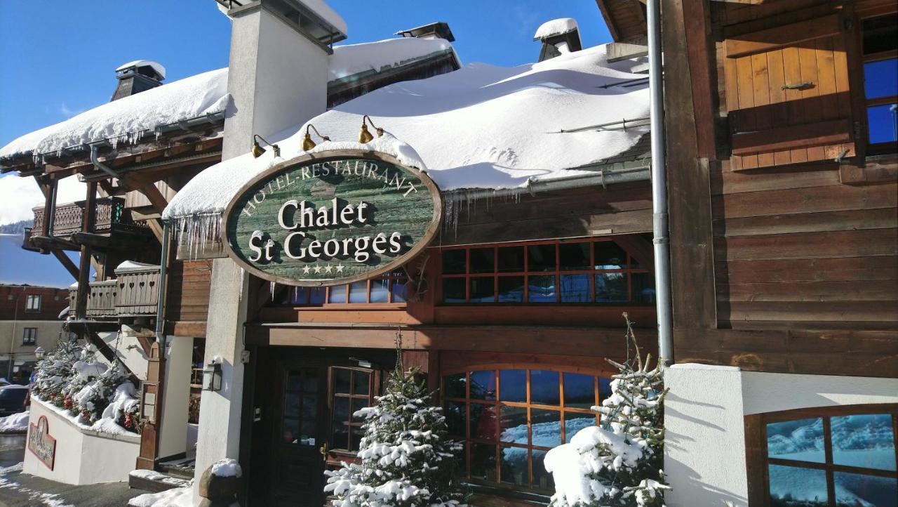 מגב Hotel Chalet Saint-Georges מראה חיצוני תמונה