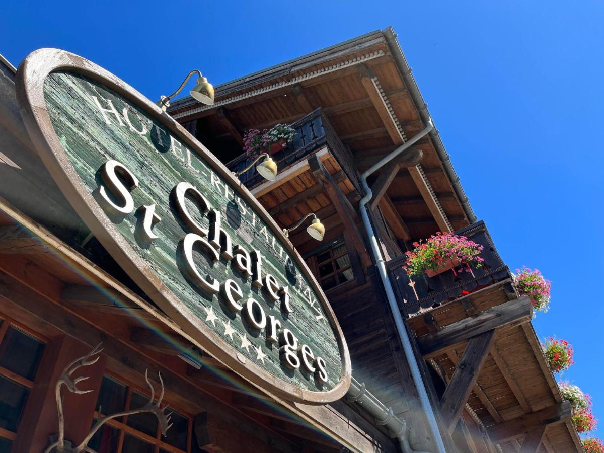 מגב Hotel Chalet Saint-Georges מראה חיצוני תמונה