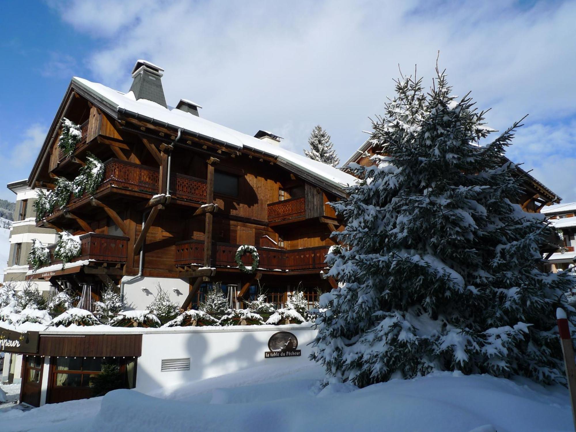 מגב Hotel Chalet Saint-Georges מראה חיצוני תמונה